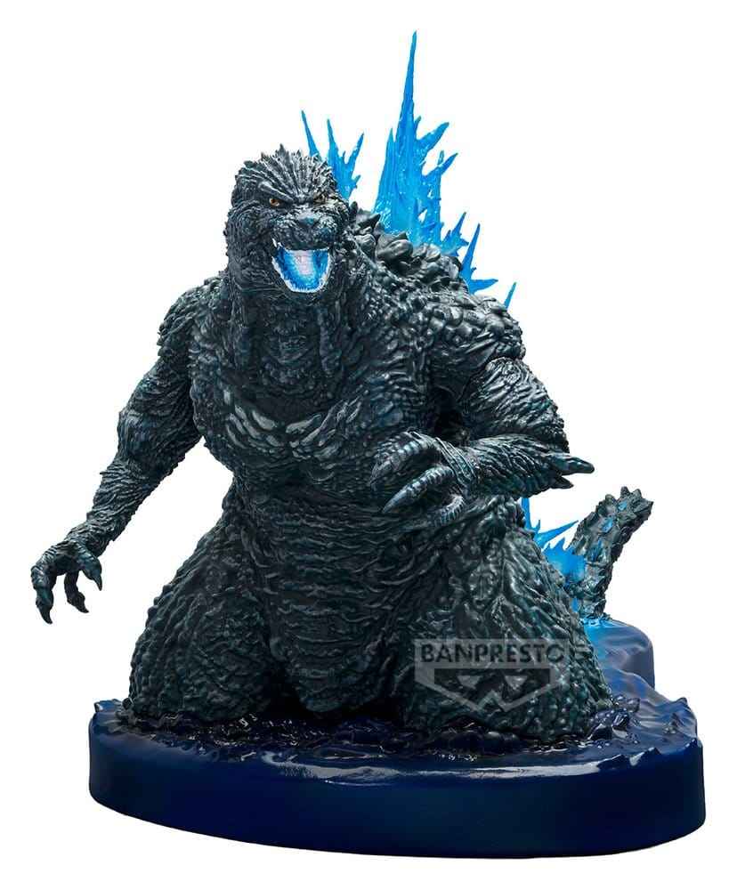 Godzilla Minus One Art Vignette PVC-figur Godzilla (2023) Atomandningsbild Version 15 cm