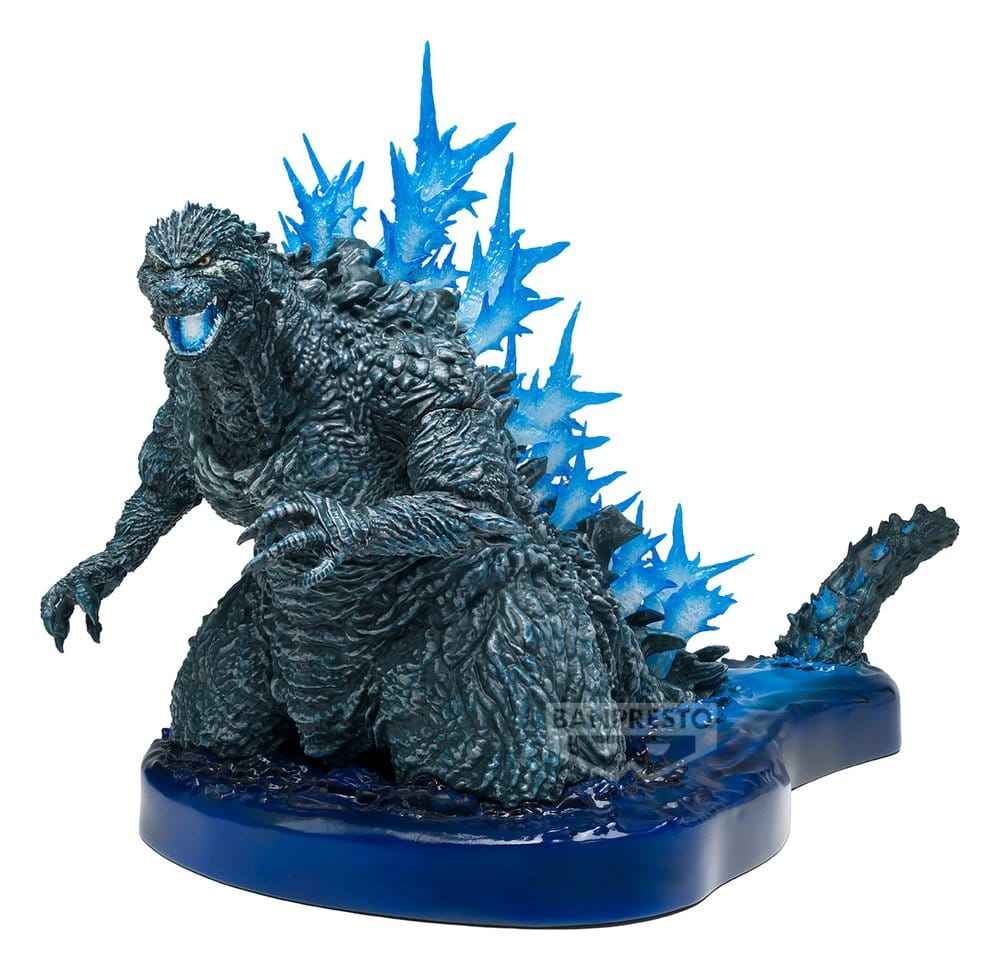 Godzilla Minus One Art Vignette PVC-figur Godzilla (2023) Atomandningsbild Version 15 cm
