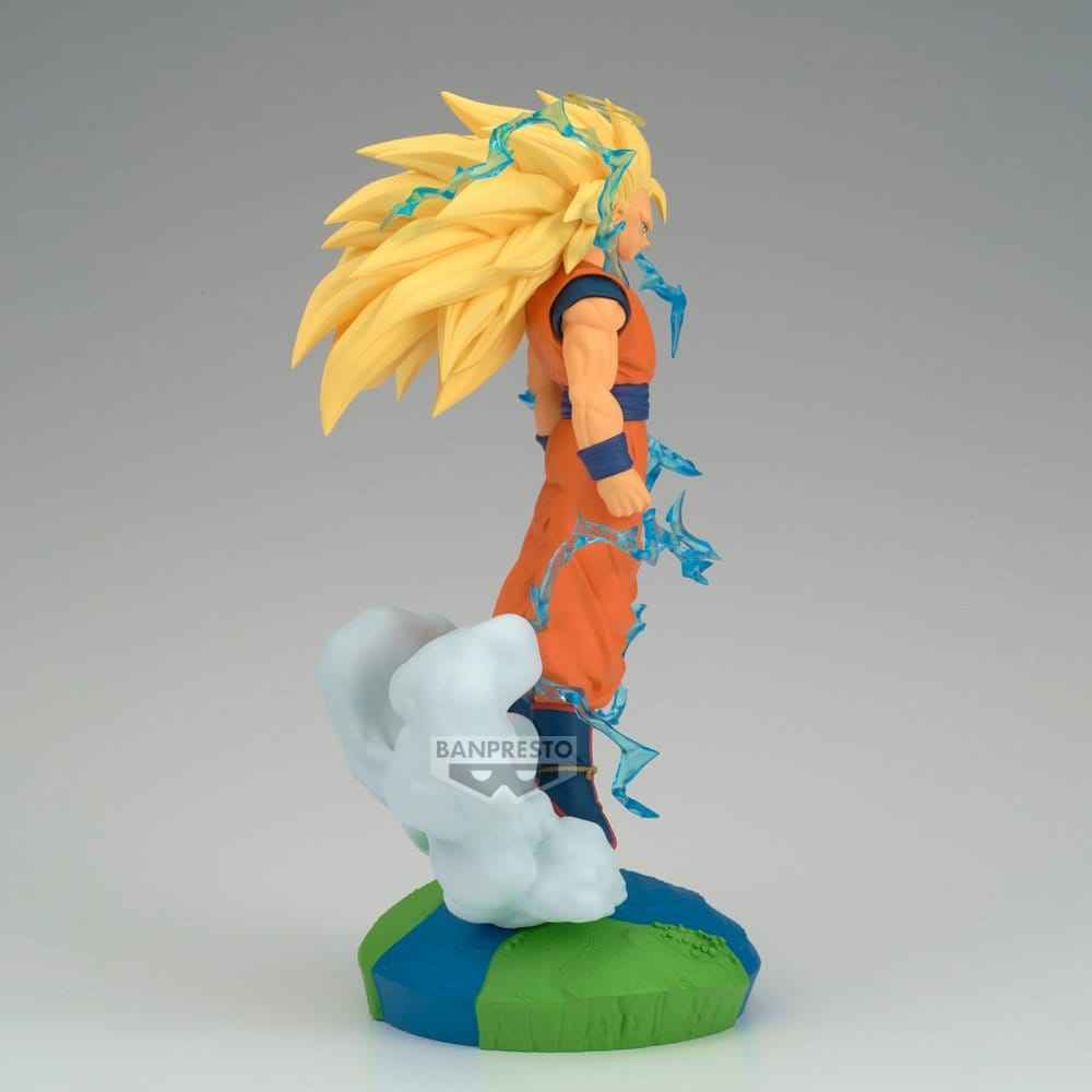 Dragon Ball Z Historiebox PVC-figur Super Saiyan 3 Son Goku 18 cm