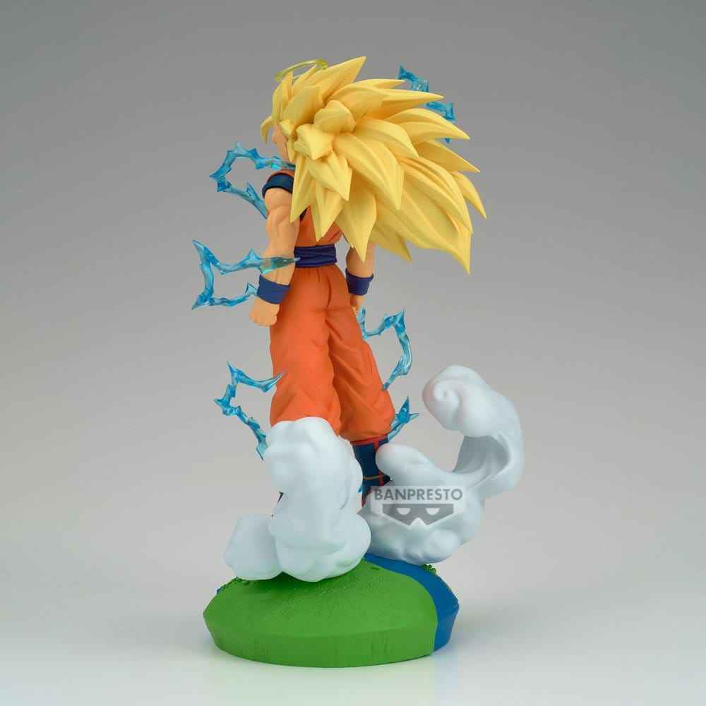 Dragon Ball Z Historiebox PVC-figur Super Saiyan 3 Son Goku 18 cm