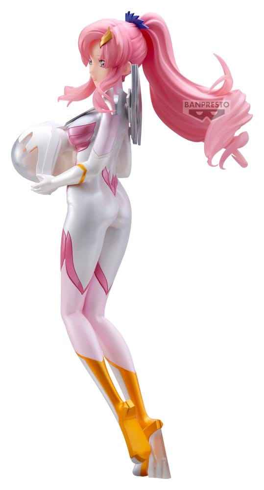 Mobile Suit Gundam Seed Freedom Glitter & Glamours PVC-figur Lacus Clyne (Pilotdräkt Pärlfärgad Version) 22 cm