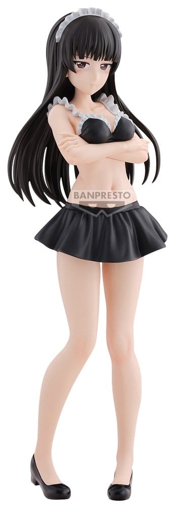 Girls und Panzer das Finale Eternal Romance PVC Figure Shiho Nishizumi Maid Swimsuit Ver. 28 cm