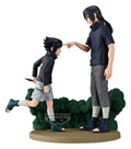 Naruto Shippuden Minnesvärd Saga PVC-figur Sasuke Uchiha & Itachi Uchiha 14 cm