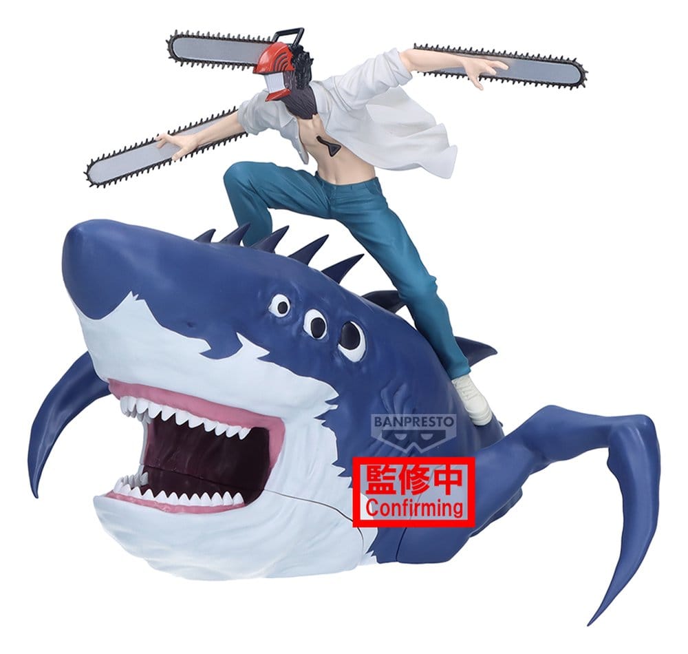 Chainsaw Man Filmen: Reze Ark Figuren Liv PVC-figur Chainsaw Man & Beam 13 cm