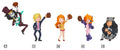 One Piece World Collectable Figur Mini Figurer 6 cm Display (12 stycken)