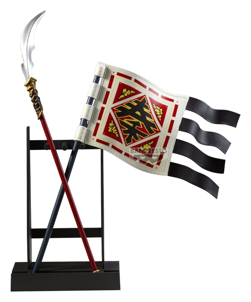 Kingdom Grandista PVC-figur Ver. B Shin's Flag & Ohki's Glaive 32 cm