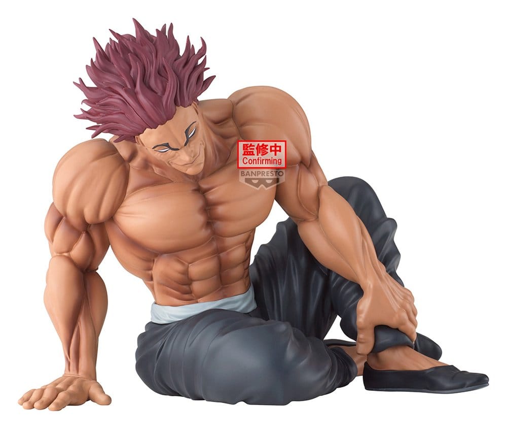 Baki PVC Figure Yujiro Hanma 12 cm