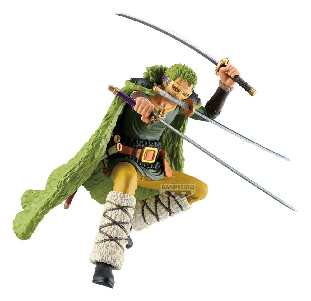 One Piece Cross Posing PVC-figur Roronoa Zoro 18 cm