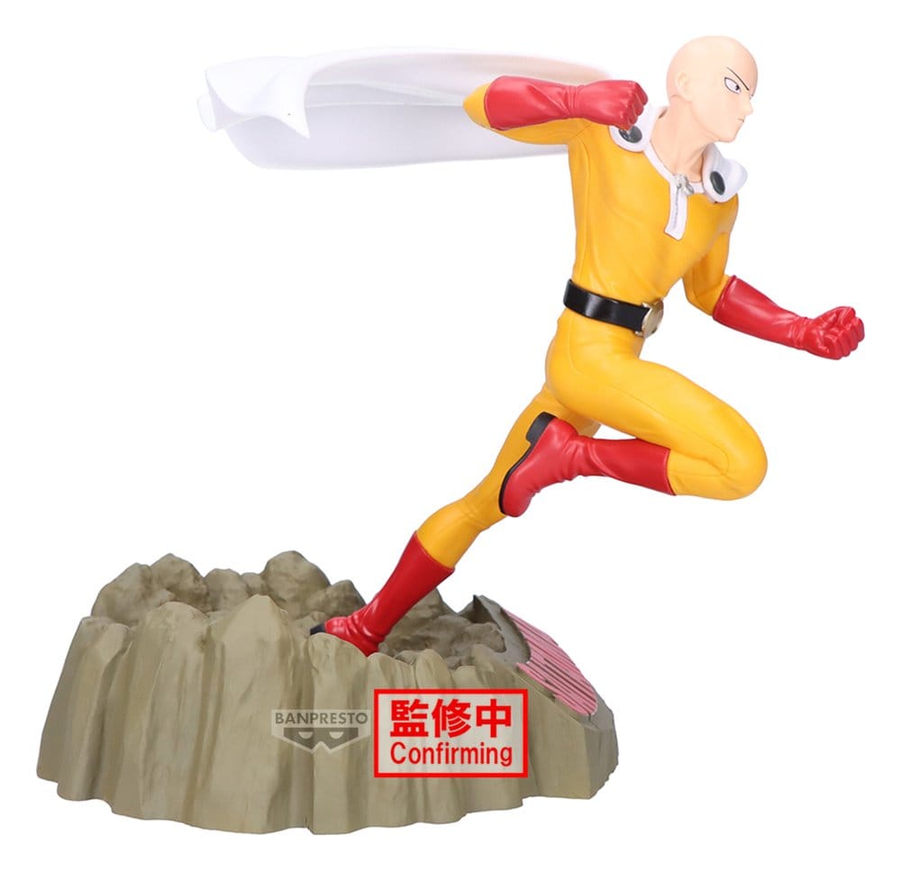 One Punch Man PVC Figure Saitama Crash Base Ver. 22 cm