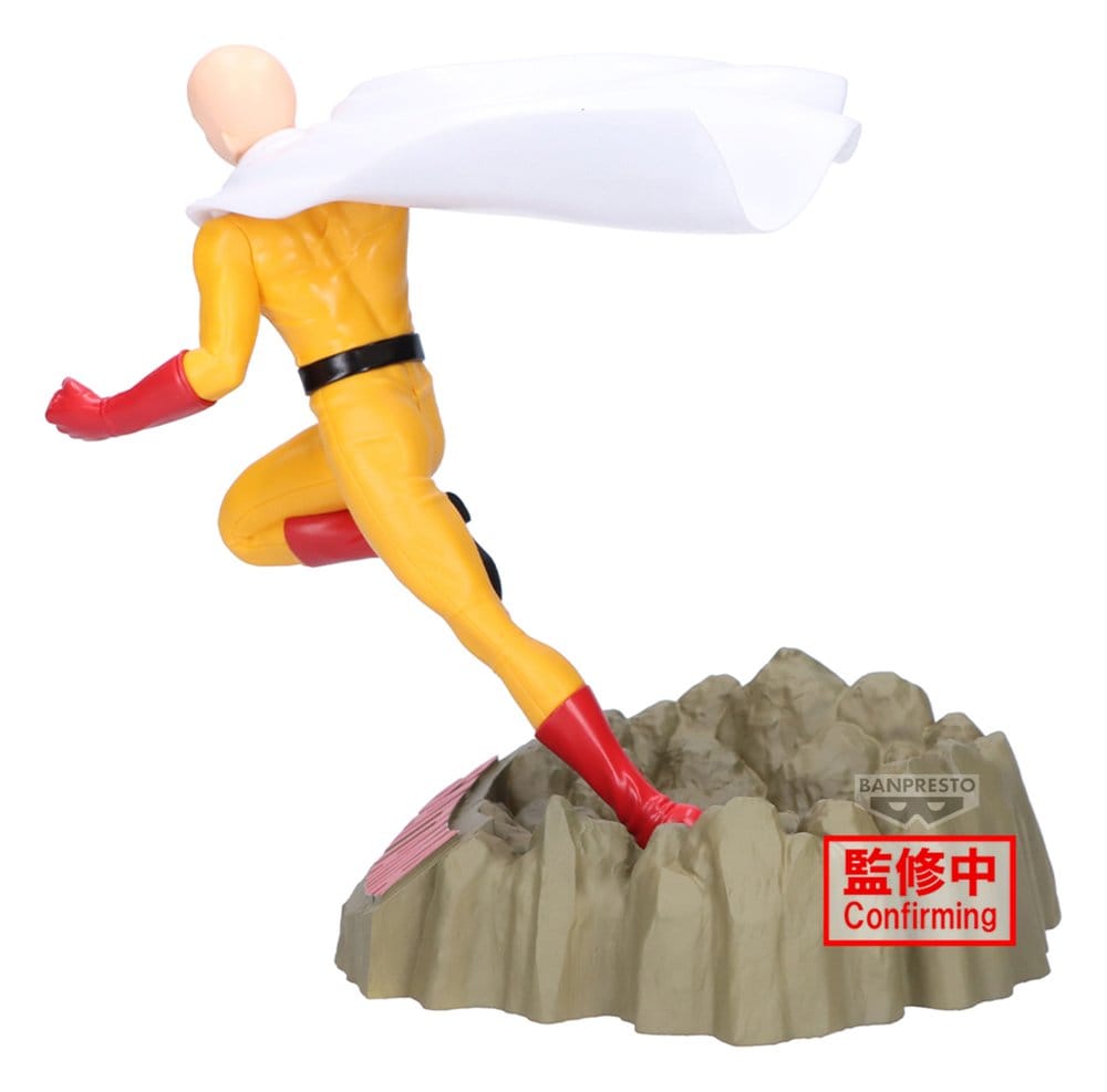 One Punch Man PVC Figure Saitama Crash Base Ver. 22 cm