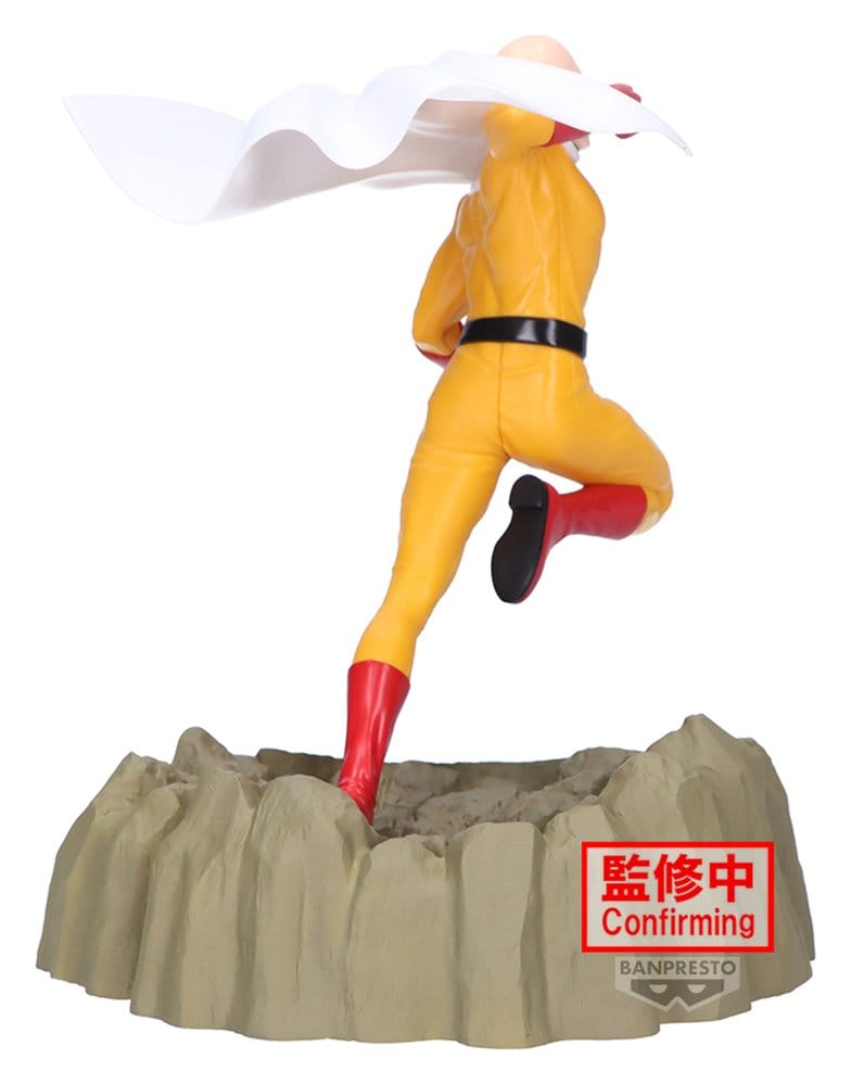 One Punch Man PVC Figure Saitama Crash Base Ver. 22 cm