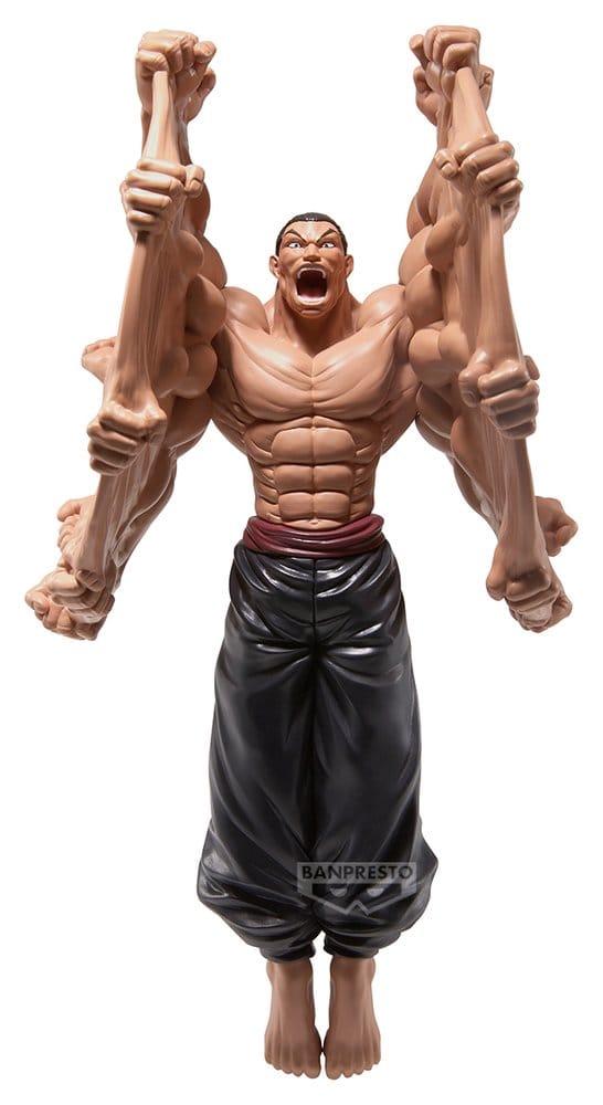 Baki PVC Figure Retsu Kaioh Roller 20 cm