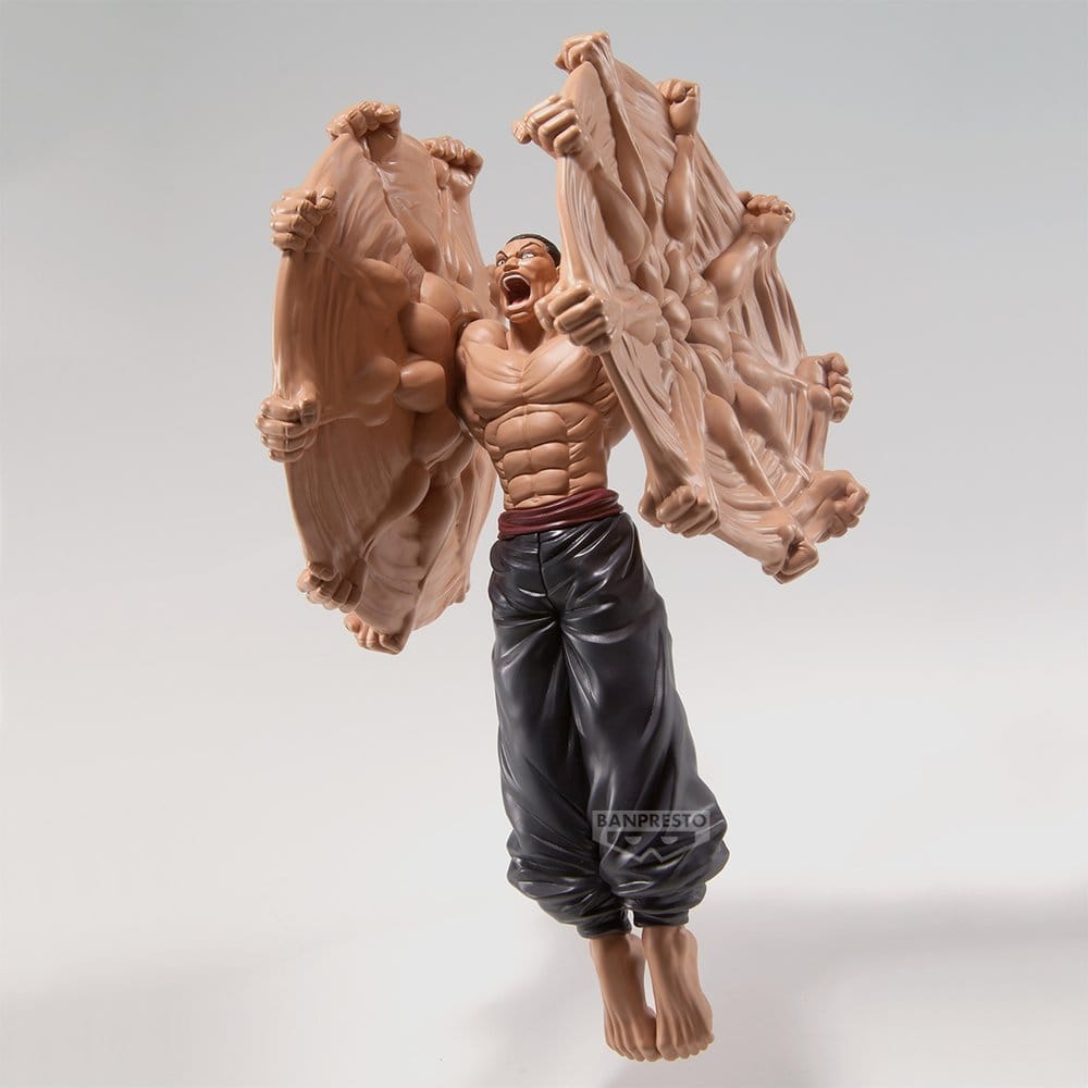 Baki PVC Figure Retsu Kaioh Roller 20 cm