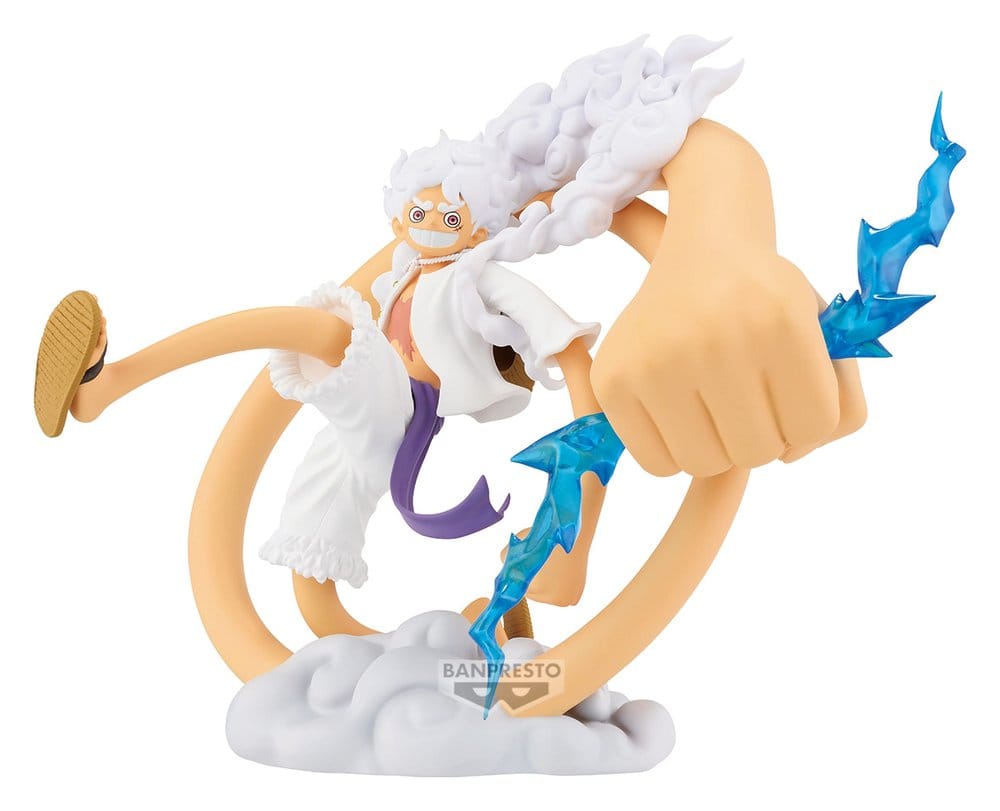 One Piece Theorama PVC Figure Soul Monkey D. Luffy Gear 5 18 cm