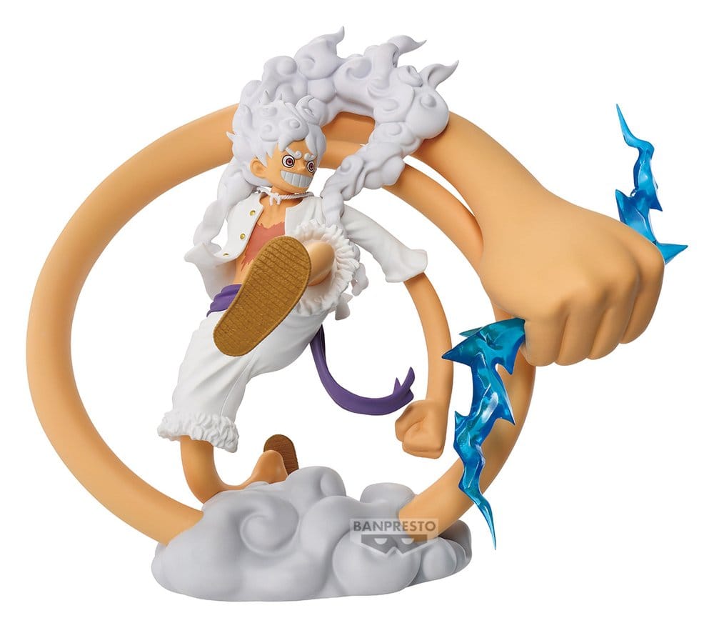 One Piece Theorama PVC Figure Soul Monkey D. Luffy Gear 5 18 cm