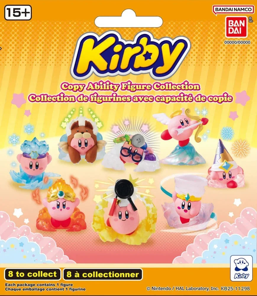 Kirby Gashapon Blind Packs Mini Figures Samling - 24 Stycken Banpresto