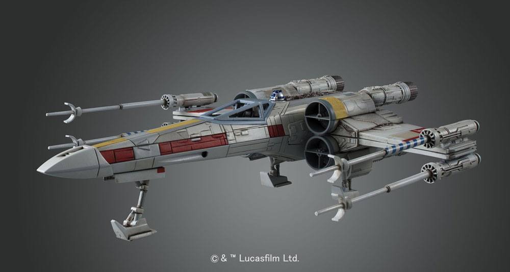 Star Wars Plastmodell Kit 1/72 X-Wing Starfighter Bandai Star Wars