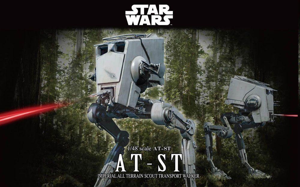 Star Wars Plastmodellkit 1/48 AT-ST Bandai Star Wars