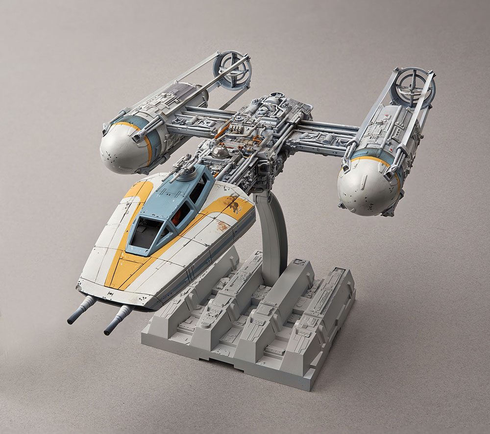 Star Wars Modellkit 1/72 Y-Wing Starfighter 22 cm Bandai Star Wars