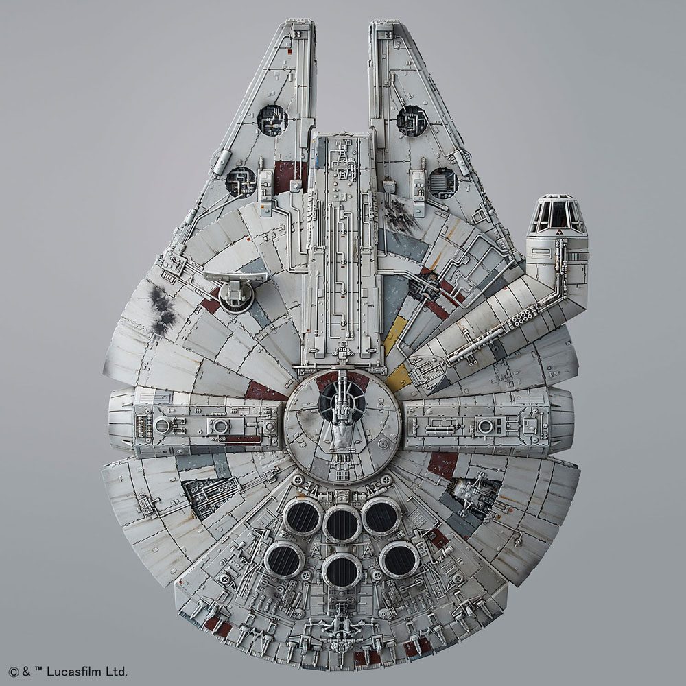 Star Wars Episode VII Modellset 1/144 Millennium Falcon Bandai Star Wars