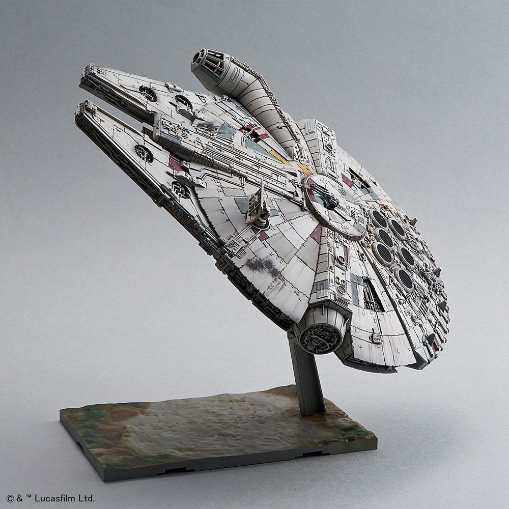 Star Wars Episode VII Modellset 1/144 Millennium Falcon Bandai Star Wars