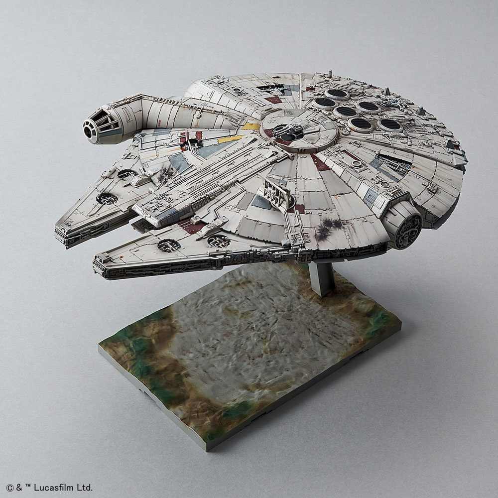 Star Wars Episode VII Modellset 1/144 Millennium Falcon Bandai Star Wars