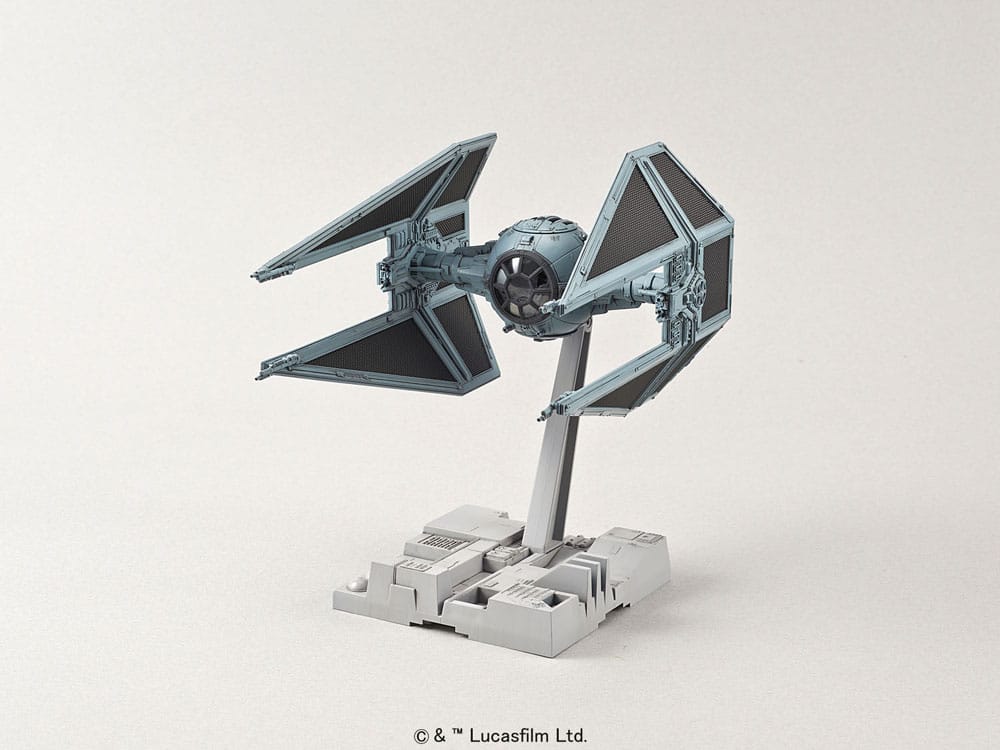 Bandai Star Wars Modellsats 1/72 TIE Interceptor 10 cm Bandai Star Wars