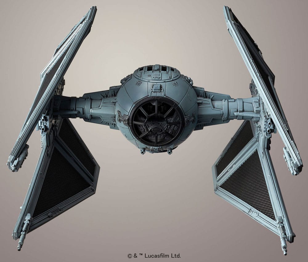 Bandai Star Wars Modellsats 1/72 TIE Interceptor 10 cm Bandai Star Wars