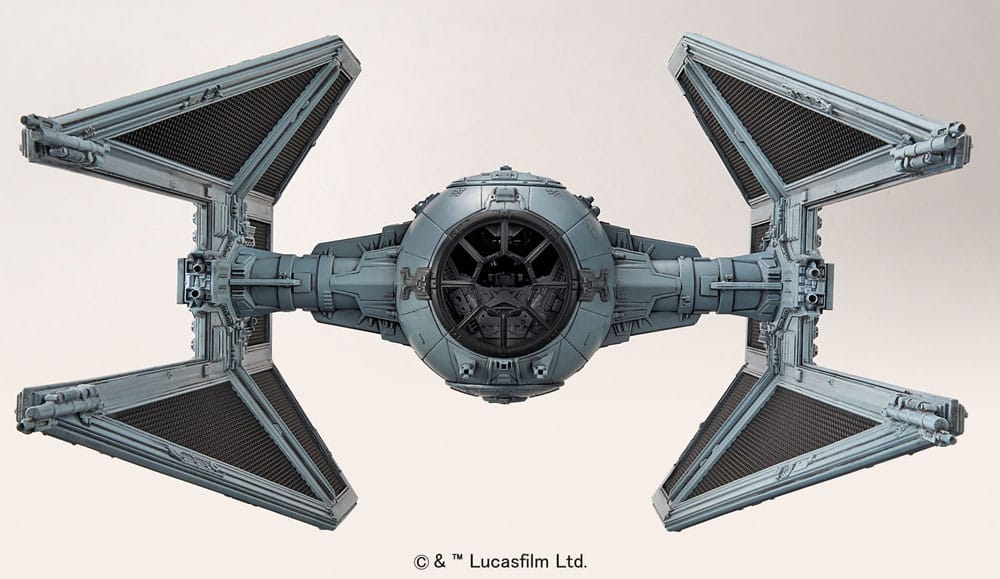 Bandai Star Wars Modellsats 1/72 TIE Interceptor 10 cm Bandai Star Wars