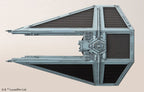 Bandai Star Wars Modellsats 1/72 TIE Interceptor 10 cm Bandai Star Wars