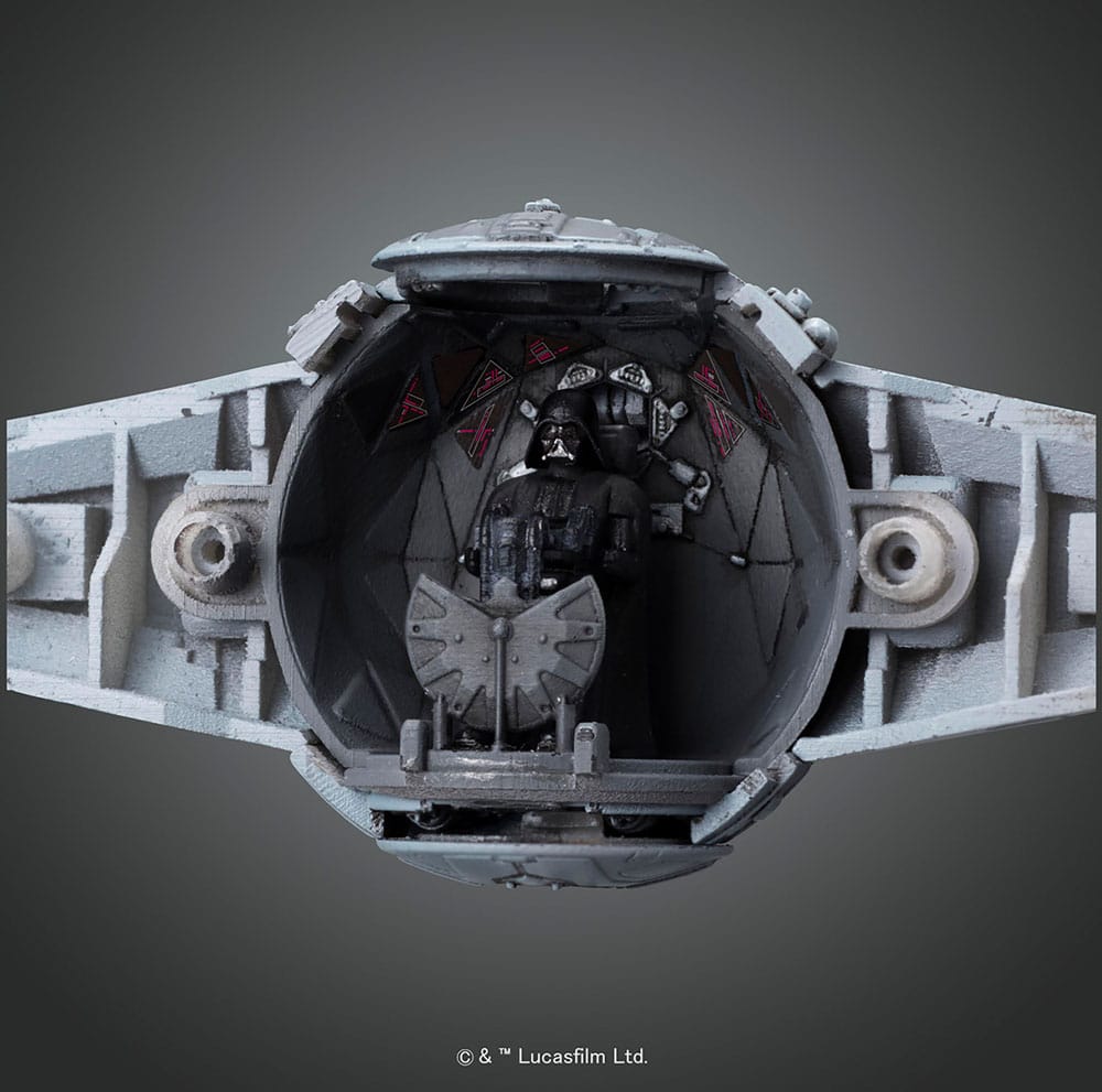 Modellbyggsats Star Wars 1/72 TIE Advanced x1, 10 cm