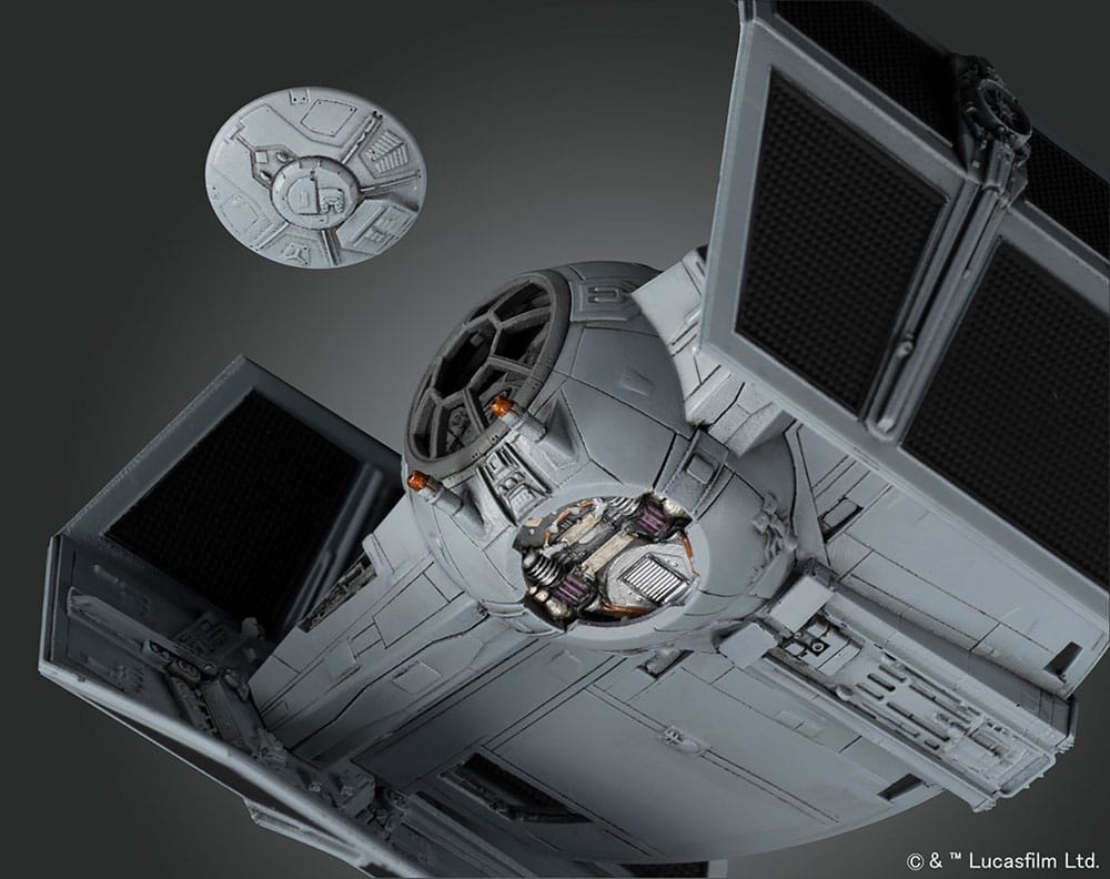 Modellbyggsats Star Wars 1/72 TIE Advanced x1, 10 cm