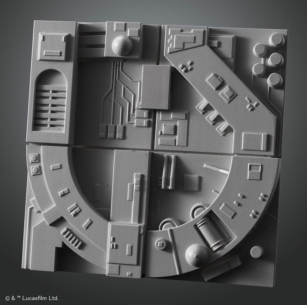 Modellbyggsats Star Wars 1/72 TIE Advanced x1, 10 cm