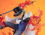 One Piece Figuarts ZERO Sabo Fire Fist Rook Staty Bandai Tamashii Nations