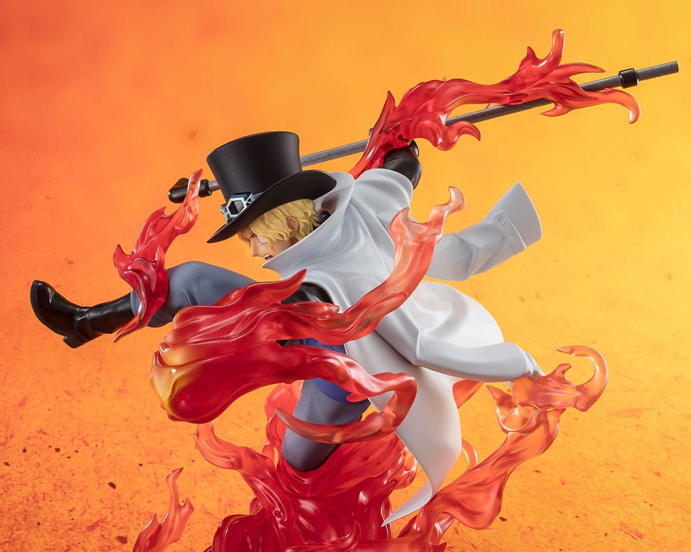 One Piece Figuarts ZERO Sabo Fire Fist Rook Staty Bandai Tamashii Nations