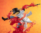 One Piece Figuarts ZERO Sabo Fire Fist Rook Staty Bandai Tamashii Nations