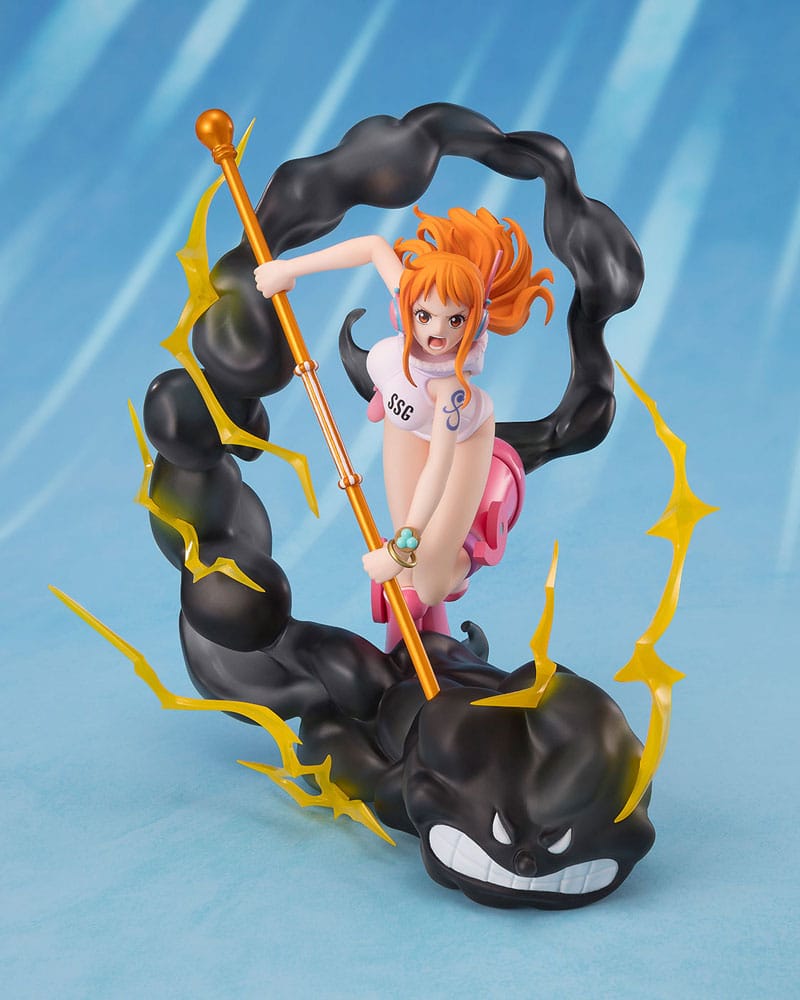 One Piece Figuarts ZERO Extra Battle PVC Statue Nami Lightning Blast 17 cm Bandai Tamashii Nations