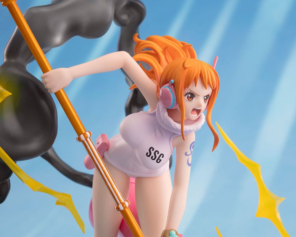 One Piece Figuarts ZERO Extra Battle PVC Statue Nami Lightning Blast 17 cm Bandai Tamashii Nations