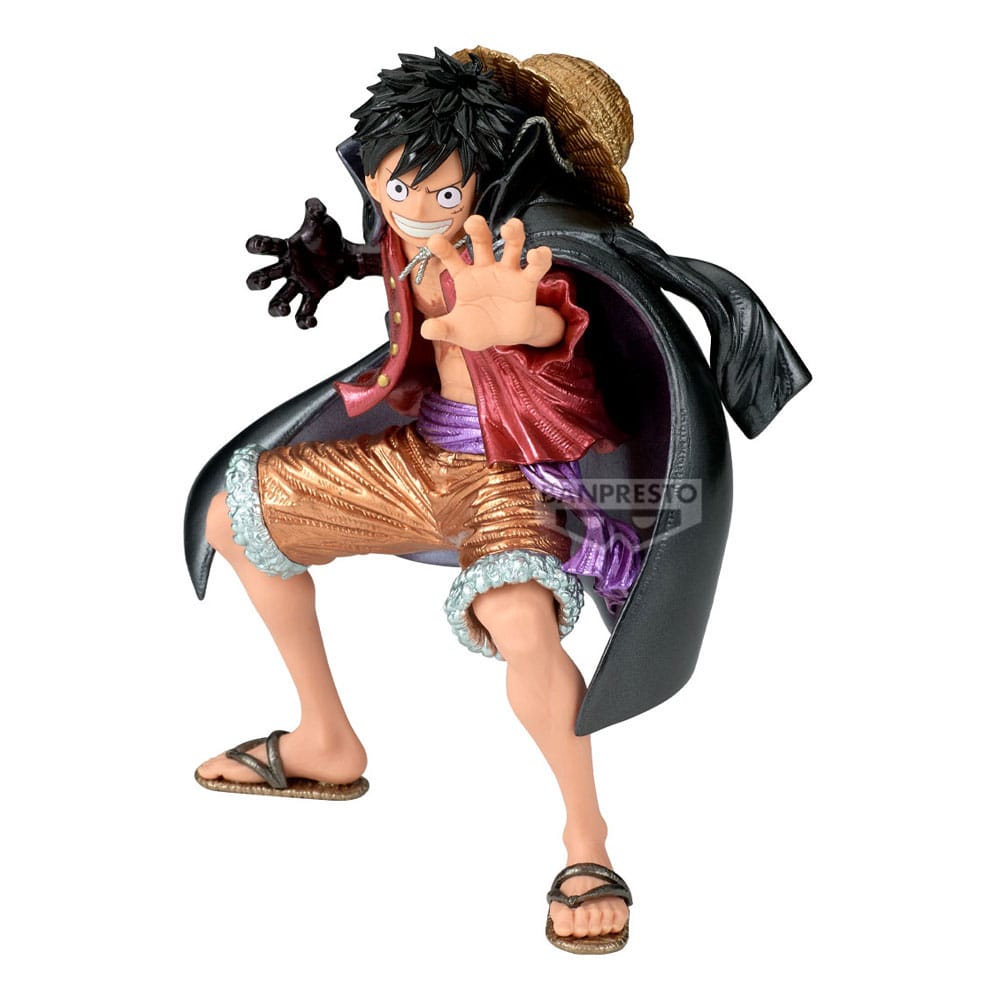 One Piece King of Artist PVC Figur Monkey D. Luffy Land of Wano II Special Ver. 19 cm Banpresto