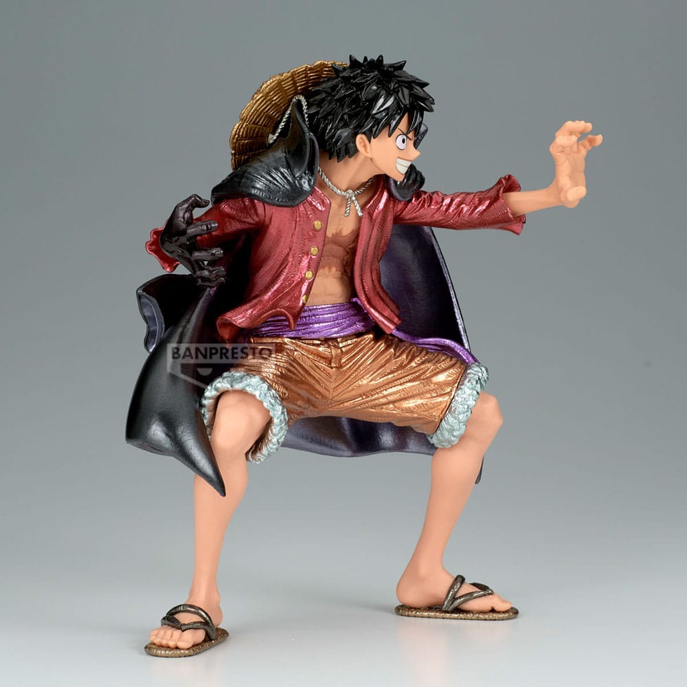 One Piece King of Artist PVC Figur Monkey D. Luffy Land of Wano II Special Ver. 19 cm Banpresto