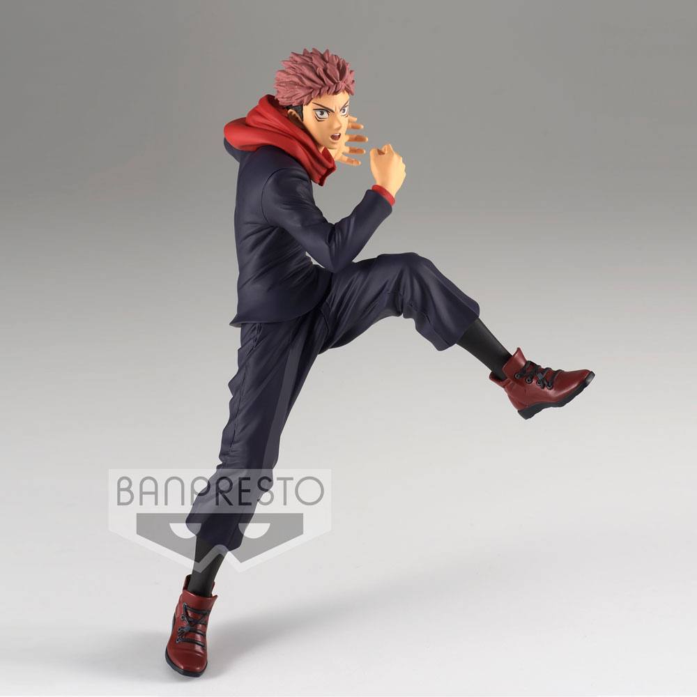 Jujutsu Kaisen King Of Artist PVC Figur Yuji Itadori 20 cm Banpresto