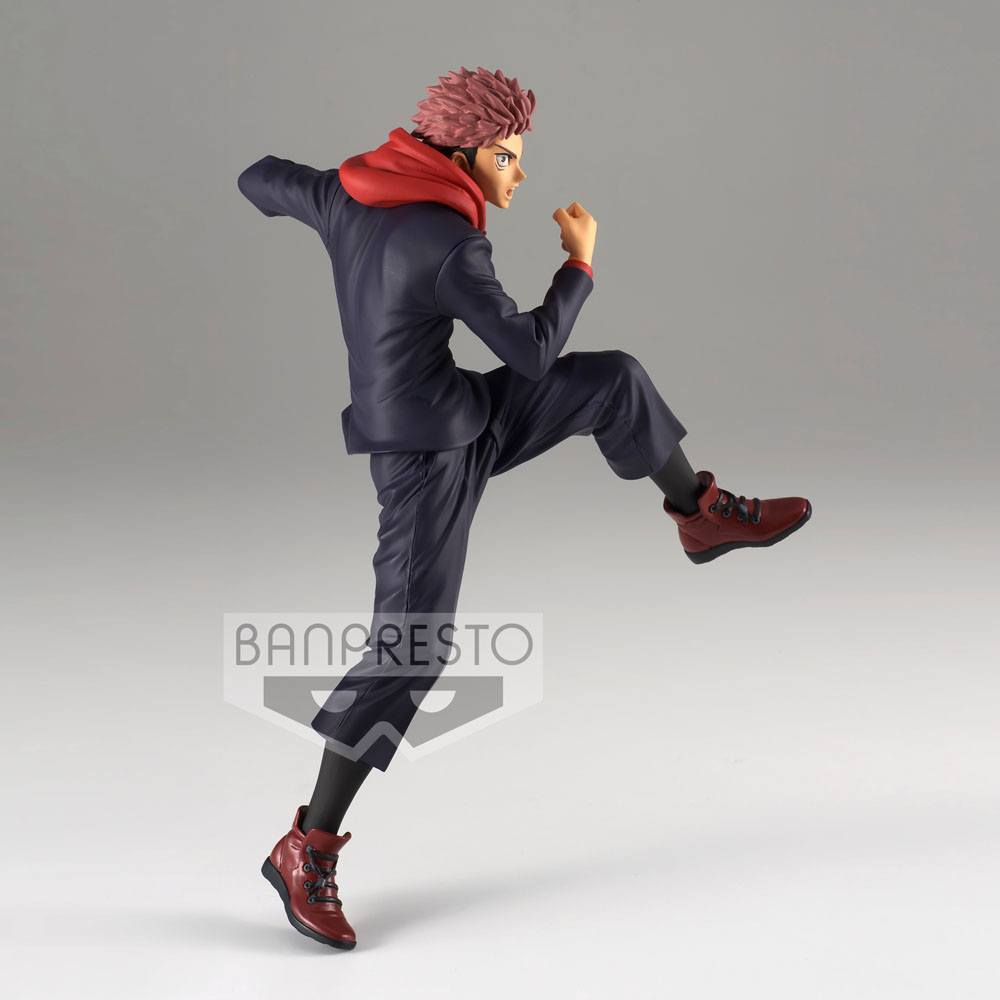 Jujutsu Kaisen King Of Artist PVC Figur Yuji Itadori 20 cm Banpresto