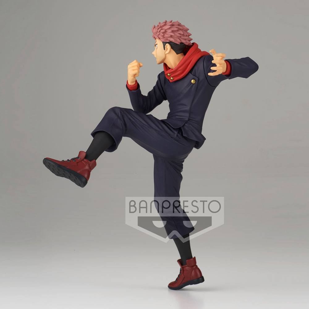 Jujutsu Kaisen King Of Artist PVC Figur Yuji Itadori 20 cm Banpresto