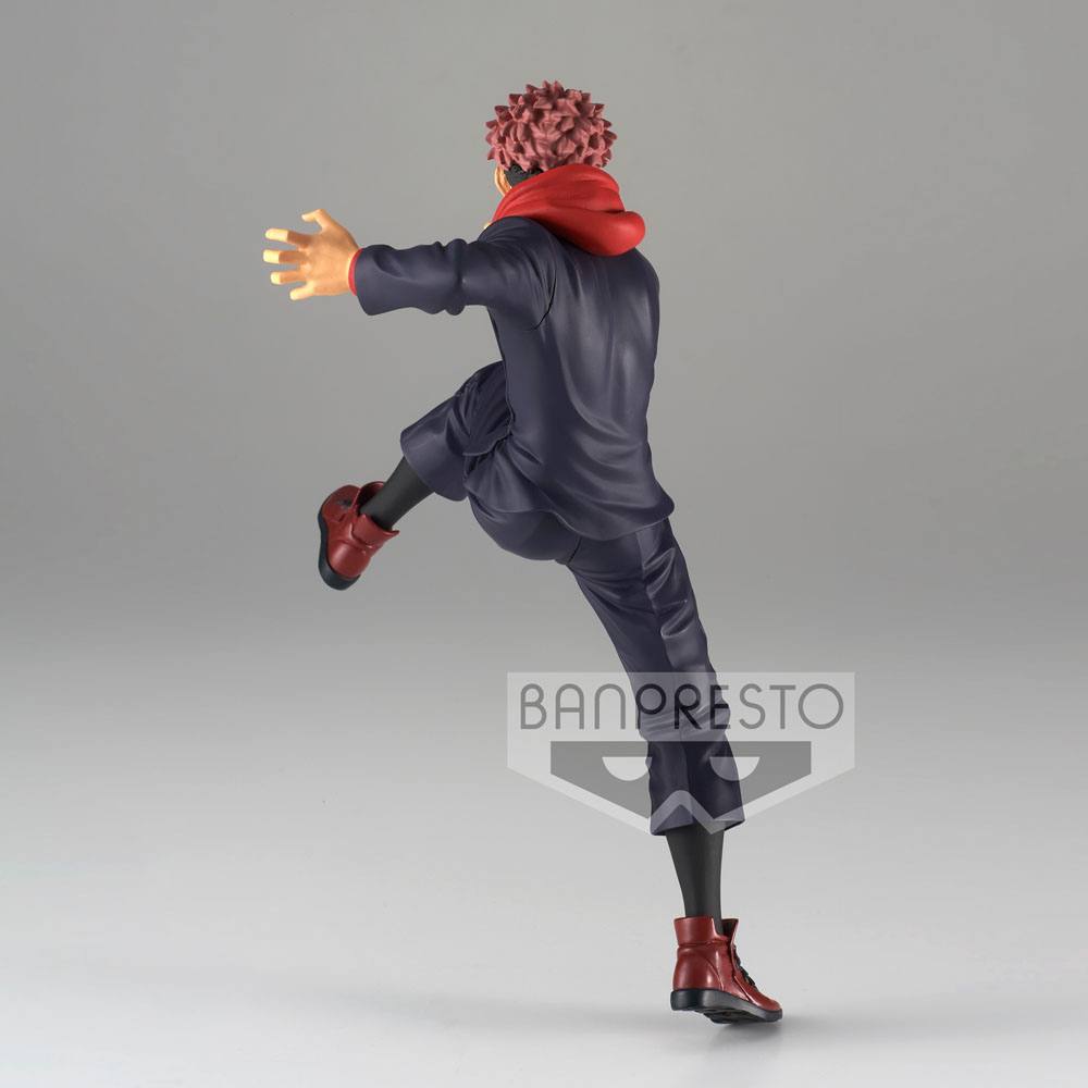 Jujutsu Kaisen King Of Artist PVC Figur Yuji Itadori 20 cm Banpresto
