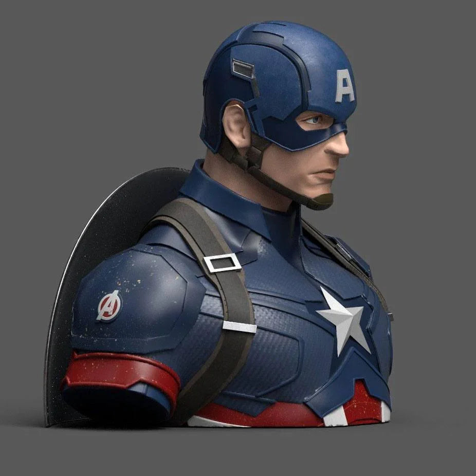 Avengers Endgame Myntbank Captain America 20 cm Semic