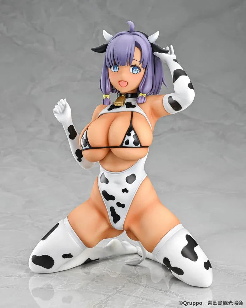 Nukitashi The Animation PVC Figur 1/5 Misaki Hotori Cow print costume Tanned Ver. 22 cm