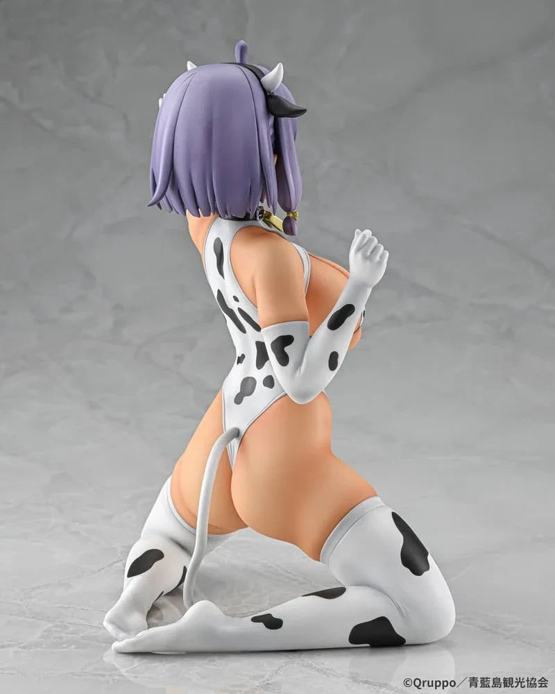Nukitashi The Animation PVC Figur 1/5 Misaki Hotori Cow print kostym Tanned Ver. 22 cm