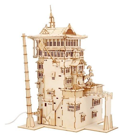 Spirited Away Wooden Craft Kit Kigumi Aburaya
