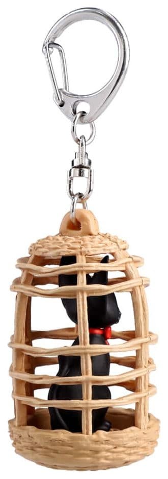 Kiki's Delivery Service Keychain Jiji in cage