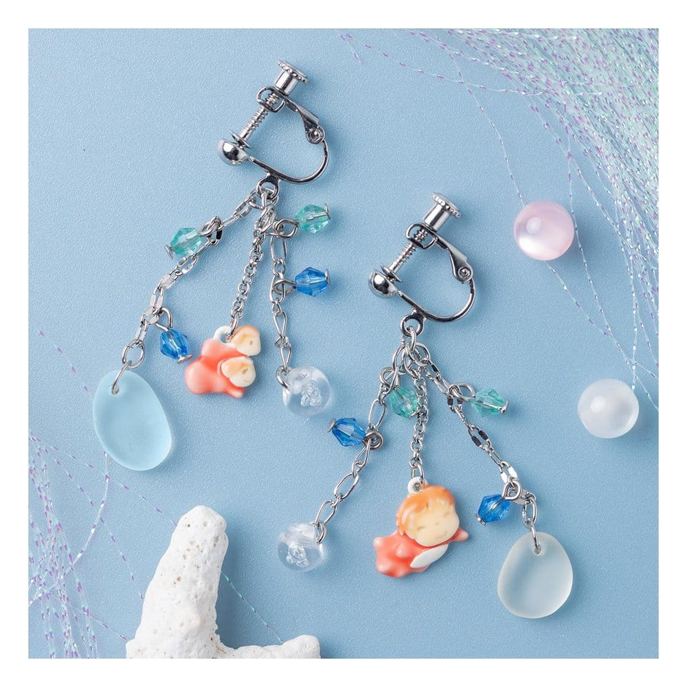 Ponyo Swaying Ponyo clipped Earrings